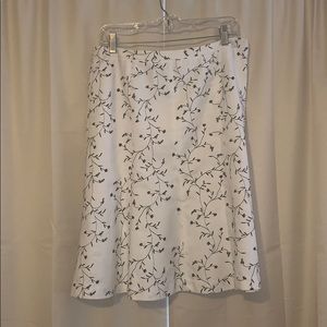 Shots stretch skirt with zipper on side